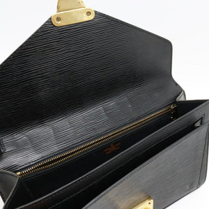 Louis Vuitton Sellier Drangonne  Leather Clutch Bag