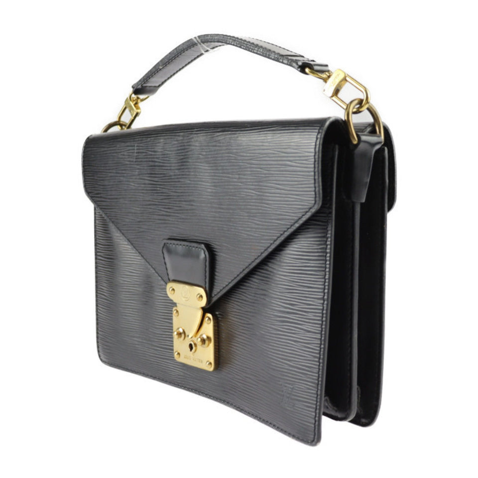 Louis Vuitton Sellier  Leather Clutch Bag