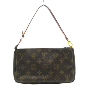 Louis Vuitton Pochette Accessoire  Canvas Clutch Bag