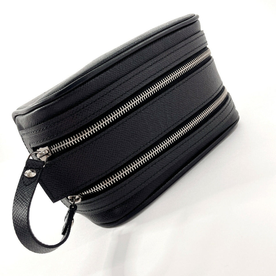 Louis Vuitton Dopp Kit  Leather Clutch Bag