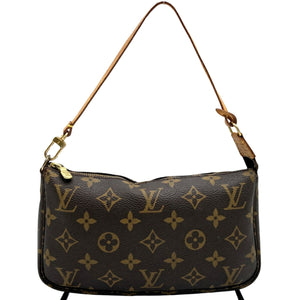Louis Vuitton Pochette Accessoires  Canvas Clutch Bag