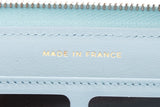 Chanel 2022 Blue Caviar Quilted Wallet