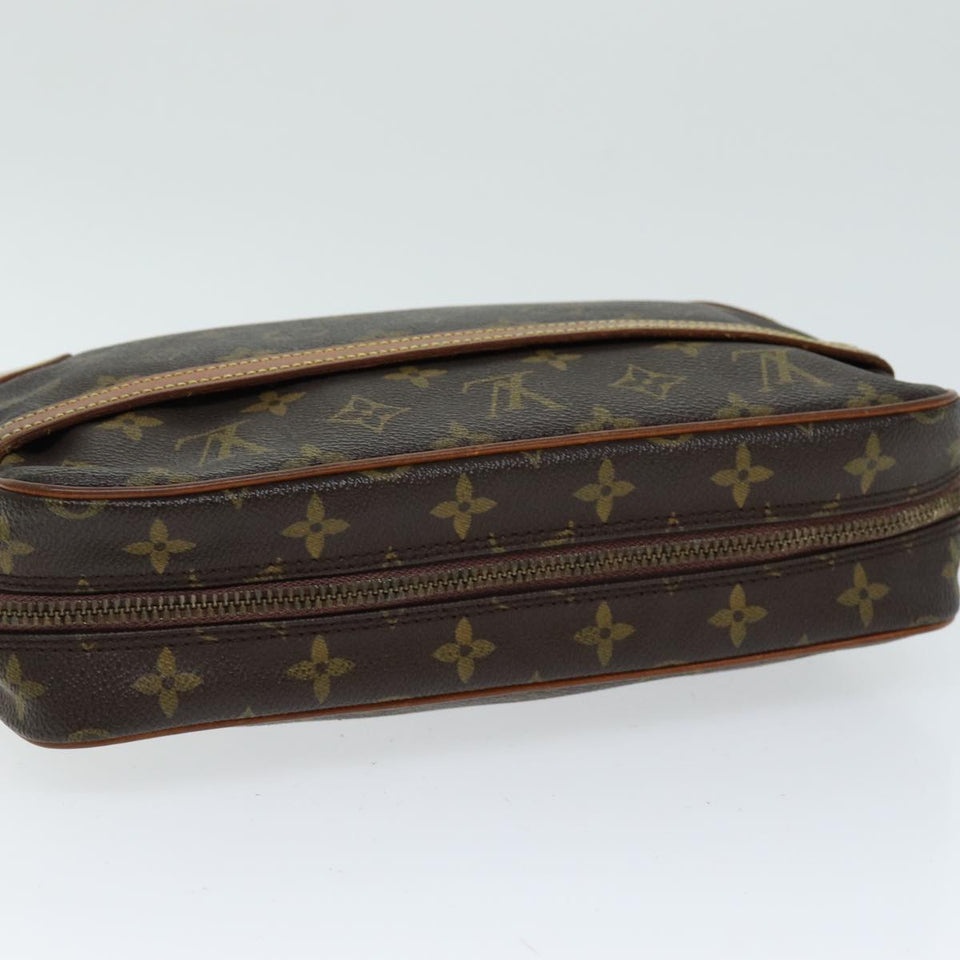 Louis Vuitton Compiegne 28  Canvas Clutch Bag