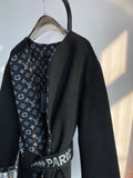 Luxury Louis Vuitton  Wrap Coat 024