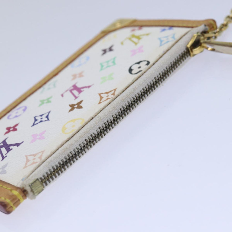 Louis Vuitton Pochette Clés  Canvas Clutch Bag