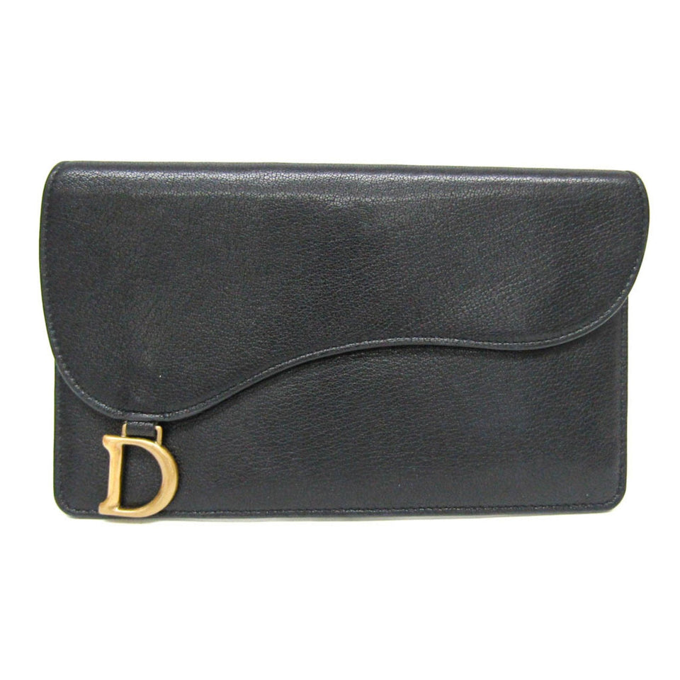 Dior Saddle  Leather Wallet
