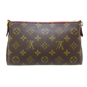 Louis Vuitton Pallas  Canvas Clutch Bag