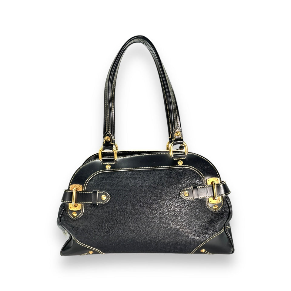 Louis Vuitton 2008 Black Suhali Le Radieux Satchel Bag