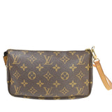 Louis Vuitton Pochette Accessoires  Canvas Clutch Bag