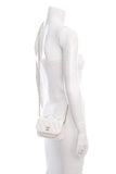 Chanel White Business Affinity Flap Handbag