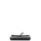 Classic Monogram Envelope Wristlet Clutch Mixed Matelasse Leather