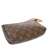 Louis Vuitton Pochette Accessoires  Canvas Clutch Bag