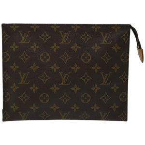 Louis Vuitton Poche Toilette  Canvas Clutch Bag