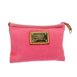 Louis Vuitton Antigua  Canvas Clutch Bag