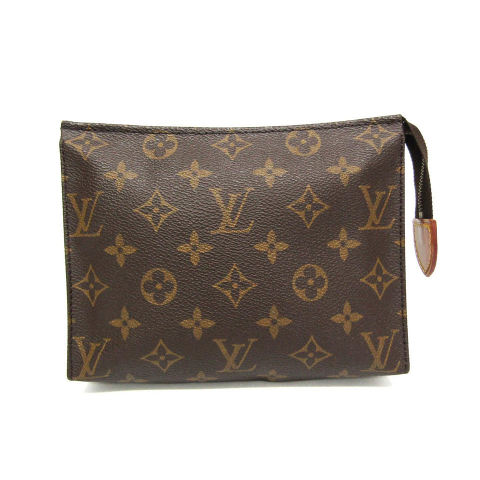 Louis Vuitton Poche Toilette 19  Canvas Clutch Bag