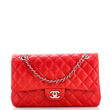 CHANEL Classic Double Flap Bag Quilted Lambskin Medium
