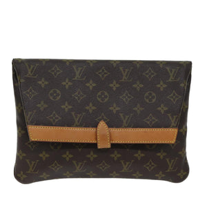 Louis Vuitton Pochette Pliante  Canvas Clutch Bag