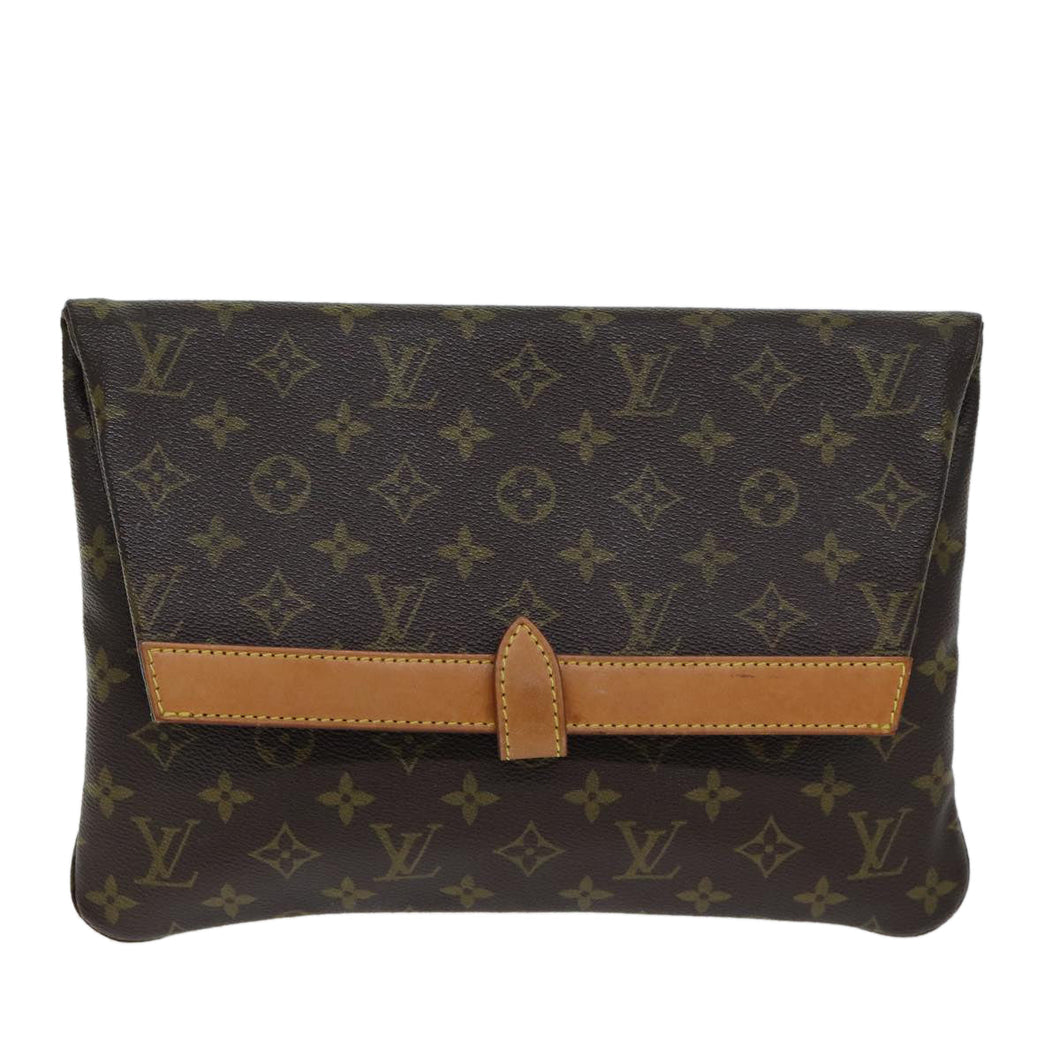 Louis Vuitton Pochette Pliante  Canvas Clutch Bag