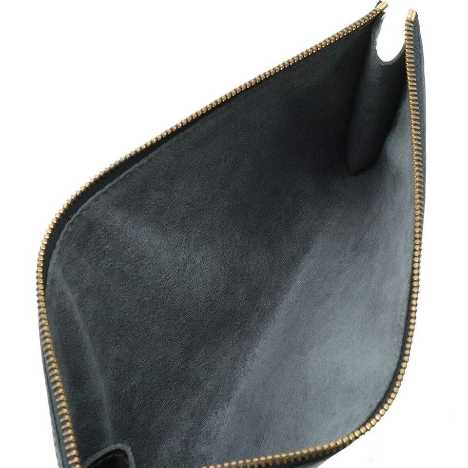Louis Vuitton Pochette Accessoire  Leather Clutch Bag