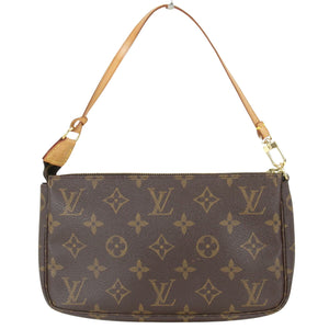Louis Vuitton Pochette Accessoires  Canvas Clutch Bag