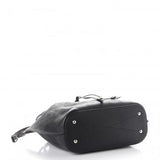 Louis Vuitton Girolata Handbag Mahina Noir