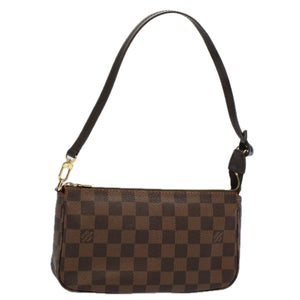 Louis Vuitton Pochette Accessoire  Canvas Clutch Bag