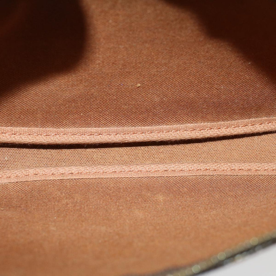 Louis Vuitton Pochette Accessoire  Canvas Clutch Bag