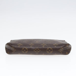 Louis Vuitton Pochette Accessoire  Canvas Clutch Bag