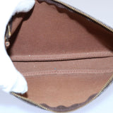 Louis Vuitton Pochette Accessoire  Canvas Clutch Bag