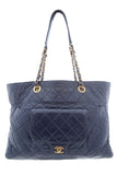 Chanel 2014/15 Navy Large Shopper Handbag