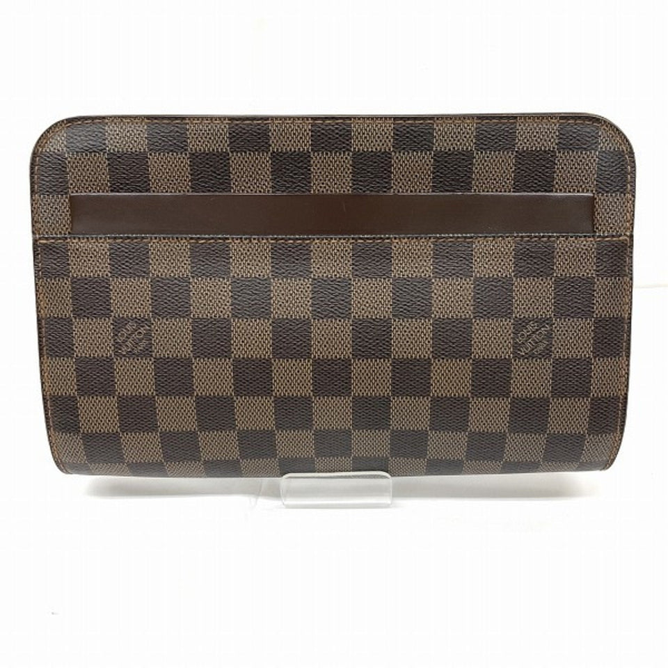 Louis Vuitton Saint Louis  Canvas Clutch Bag