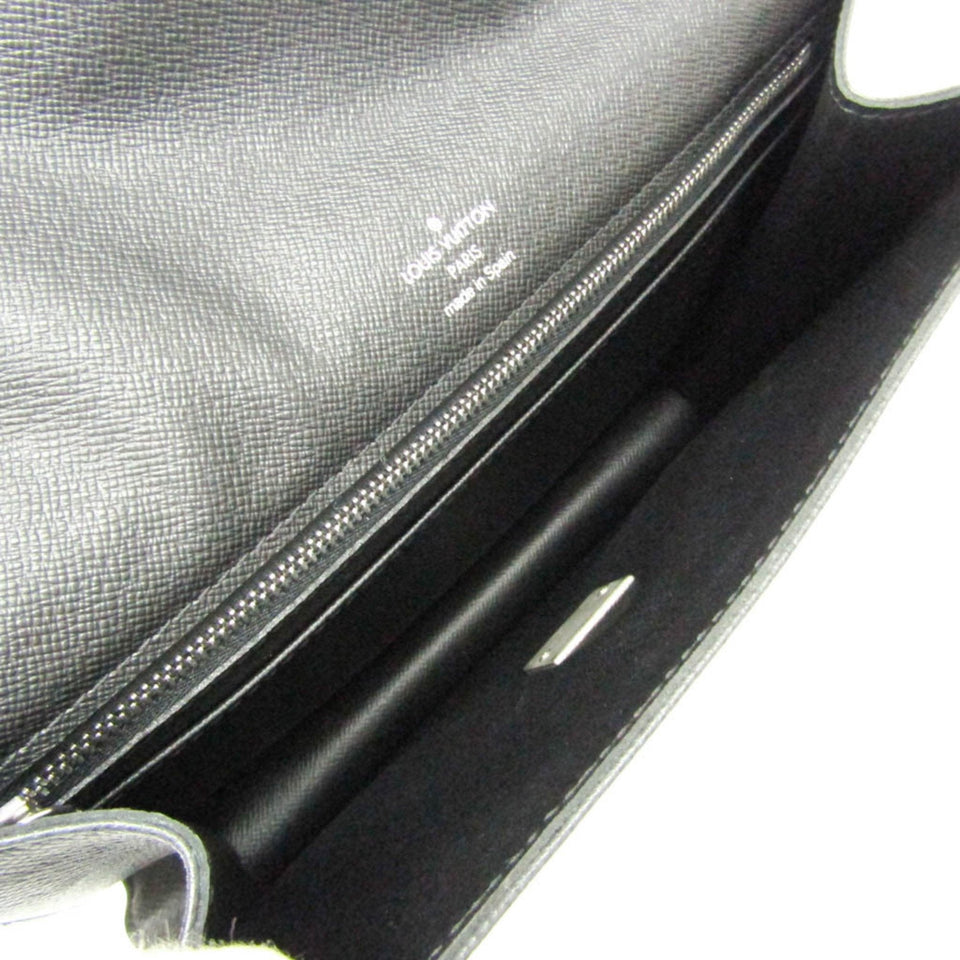 Louis Vuitton Selenga  Leather Clutch Bag