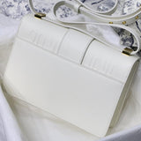 Christian Dior 30 MONTAIGNE BAG Latte Box Calfskin