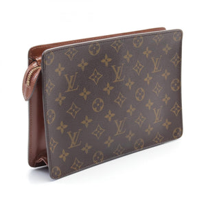 Louis Vuitton Monogram Pochette Homme Canvas Clutch Bag