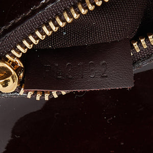 Louis Vuitton Amarante Patent Leather Sobe Clutch