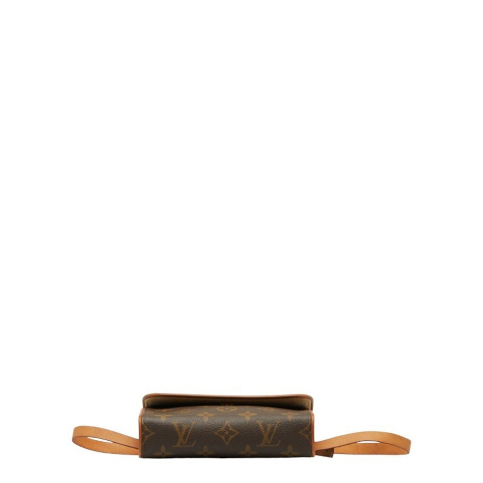 Louis Vuitton Pochette Florentine  Canvas Clutch Bag