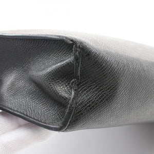 Louis Vuitton Taiga Pochette Voyage MM  Leather Clutch Bag