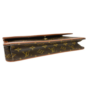Louis Vuitton Pochette Dame  Canvas Clutch Bag