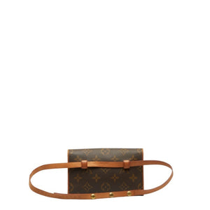 Louis Vuitton Pochette Florentine  Canvas Clutch Bag