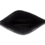 Saint Laurent Croc Embossed Leather West Hollywood Fold Over Clutch