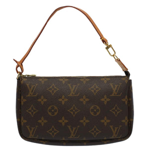 Louis Vuitton Pochette Accessoires  Canvas Clutch Bag
