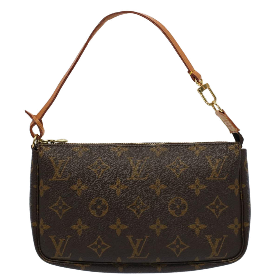 Louis Vuitton Pochette Accessoires  Canvas Clutch Bag