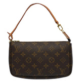 Louis Vuitton Pochette Accessoires  Canvas Clutch Bag
