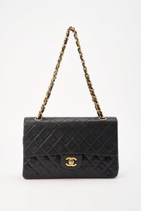 Chanel Classic Medium Double Flap Bag with 24k gold plated hardware