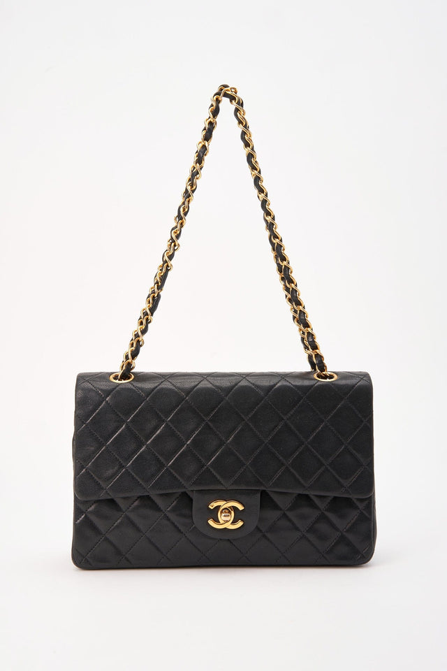 Chanel Classic Medium Double Flap Bag with 24k gold plated hardware