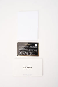 Chanel Black Caviar Leather Wallet With Chanel Box