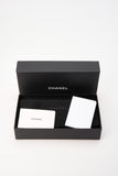 Chanel Black Caviar Leather Wallet With Chanel Box