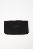 Chanel Black Lambskin Leather Wallet On Chain