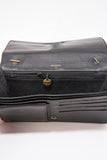 Chanel Black Lambskin Leather Wallet On Chain