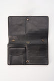 Chanel Black Lambskin Leather Wallet On Chain